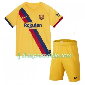 FC Barcelona Dres Dječji Gostujući 2019/2020 Kratkih Rukava